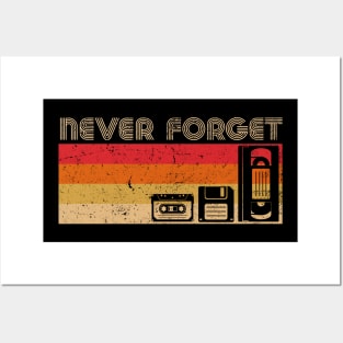 Never Forget Posters and Art